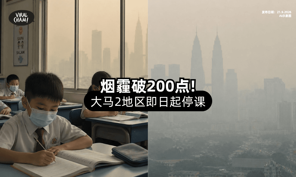 【烟霾持续恶化❗】大马「这2个地区⚡」所有中小学即日起停课！