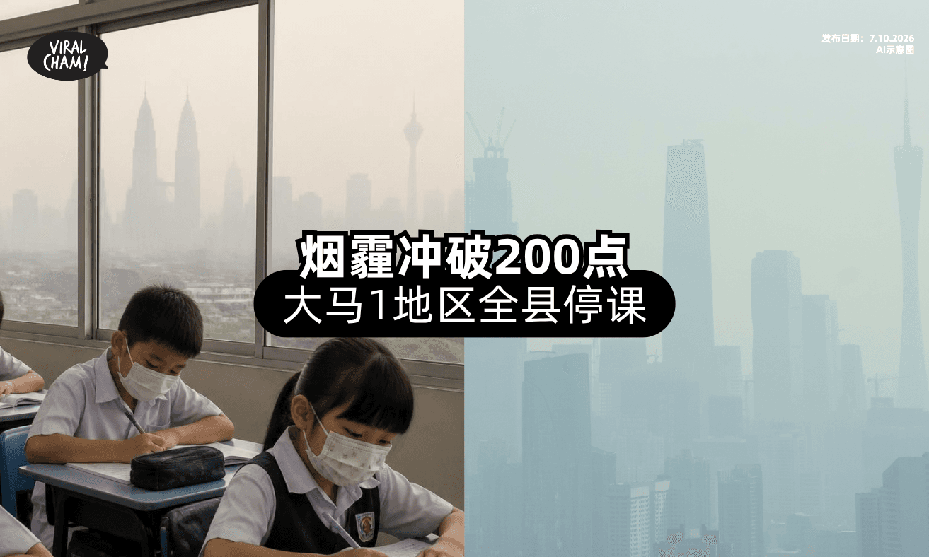【空气污染破200点❗】半岛「1地区」335所学校停课⚡
